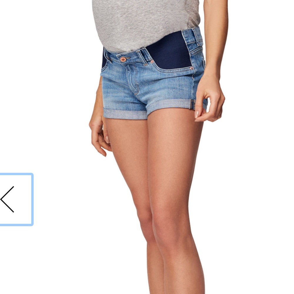 DL1961 Maternity jean shorts